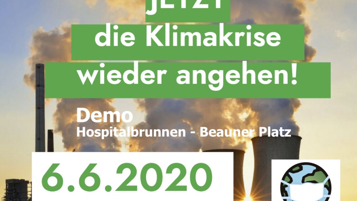 Demo: JETZT die Klimakrise  wieder angehen!