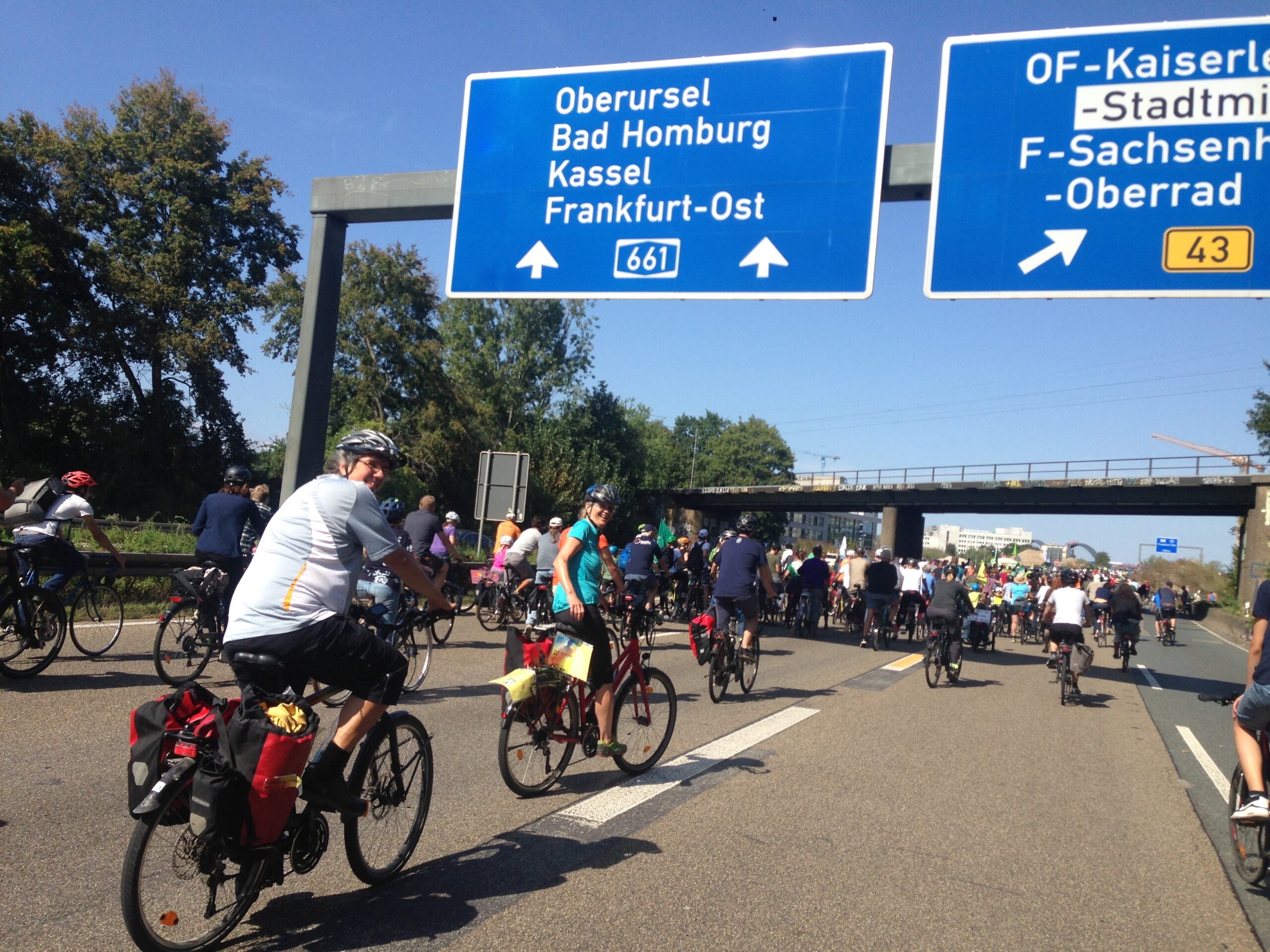 Foto Fahrraddemo IAA 2019