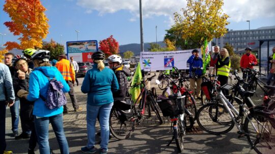 Fahrraddemo Heppenheim – Bickenbach