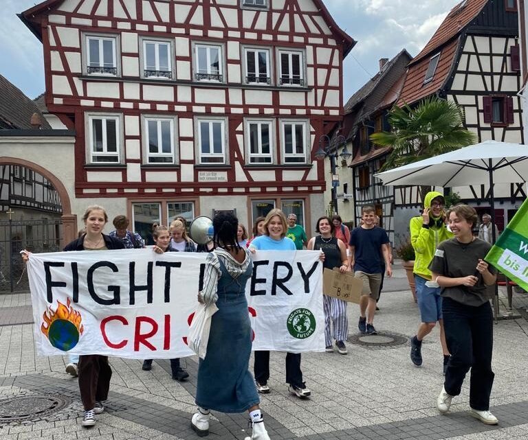 Demo Fridays for Future 1.7.22 Bensheim