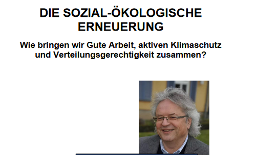 Vortrag Die sozial-ökologische Erneuerung