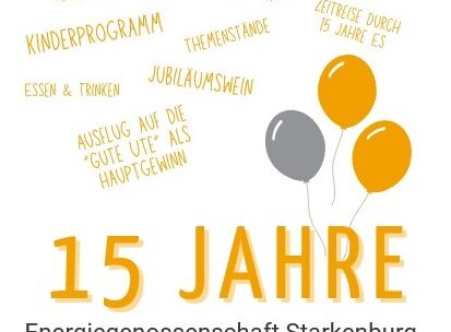 15 Jahre Energiegenossenschaft Starkenburg